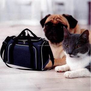 Pet köpek kedi yumuşak taraflı taşıyıcı <span class=keywords><strong>2</strong></span> yan genişletilebilir katlanabilir kedi taşıyıcı seyahat açık kullanım Pet seyahat taşıyıcısı - Product Image 5