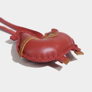 Traditional Retro Tang Horse <b>Leather</b> <b>Keychain</b> Handmade Top Layer Cowhide Bag Charm Traditional Retro Tang Horse <b>Leather</b> <b>Keychain</b> - Product Image 2