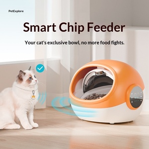 2025 Sıcak Otomatik Kedi Besleyici Zamanlanmış Akıllı Köpek Maması Otomatik Mikroçipli Evcil Hayvan Besleyici Islak ve Kuru Mama Dağıtıcısı Tasma Sensörü ile - Product Image 5