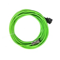 Cables de Codificador Servo Siemens V90 6FX3002, Contactos de Latón, Carcasa de Nailon, IP67, Automotriz, 2CT20, 2DB20, 2CT12, 2DB12, 2CT10, 2DB10
