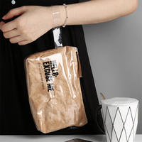 Sac en papier PVC Transparent étanche, DuPont, Tyvek, avec fermeture éclair, 1 pièce