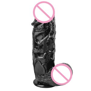 Vente en gros de dildos de grande taille, pénis énorme, dildo géant de 7,28 pouces, super géant pour femmes - Product Image 5
