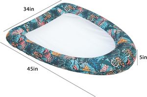 Flotador Inflable de PVC con Estampado Bohemio para Piscina - Marca MAKE WAVES, Diseño Divertido y Relajante - Product Image 5
