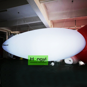 Hélium publicité RC dirigeable 5 mètres gymnase Auditorium LED dirigeable gonflable avec bannière suspendue externe - Product Image 4