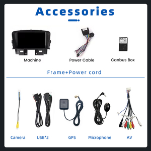 7 inch phong cách ban đầu 2 DIN Android autoradio cho Chevrolet Cruze 2008-2014 Carplay tự động Stereo Video Player hệ thống đa phương tiện - Product Image 6