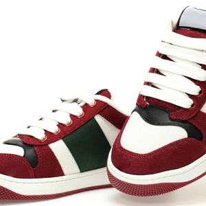 Luxurious High Quality Red Chunky Classic Women's <b>Casual</b> <b>Shoes</b>-Evergreen Breathable Designer's Famous Brand - Product Image 6