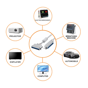 Bán Buôn Tùy Chỉnh Mạ Vàng VGA Cho Cáp <span class=keywords><strong>HDMI</strong></span> 1 ~ 20M Cặp Xoắn 2.1 4K 8K PVC Áo Khoác Kết Hợp Che Chắn Cho Máy Tính - Product Image 2