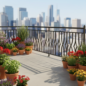 Décoration de <span class=keywords><strong>maison</strong></span> de luxe, <span class=keywords><strong>garde</strong></span>-<span class=keywords><strong>corps</strong></span> de balcon en fer forgé, <span class=keywords><strong>garde</strong></span>-<span class=keywords><strong>corps</strong></span> de <span class=keywords><strong>terrasse</strong></span>, designs extérieurs à vendre - Product Image 2