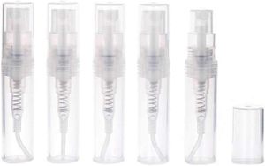 STELLAR 1ml/2ml/3ml Round Atomizer Glass Spray <b>Refillable</b> <b>Perfume</b> Empty <b>Bottle</b> Screen Printed Travel Party - Product Image 2