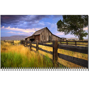 Ventes directes d'usine |   Impression personnalisée à la demande |   <span class=keywords><strong>Calendrier</strong></span> mural vertical pliable de haute qualité pour 3 <span class=keywords><strong>mois</strong></span>, 2026-2027 |   Grande taille | - Product Image 3