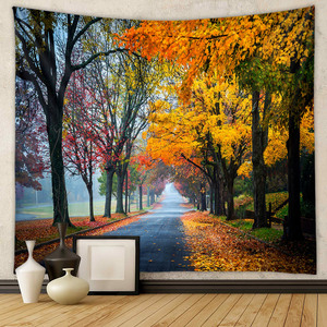 Fabricantes al por mayor hogar Fondo tela Ins estilo colgante tela Fondo <span class=keywords><strong>pared</strong></span> colgante bosque estilos <span class=keywords><strong>tapiz</strong></span> - Product Image 5
