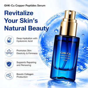 GHK Cu Copper Tripeptide 1 Serum With Sodium Hyaluronate Hydrating Nourish <b>Skin</b> Support <b>Skin</b> Barrier Smooth Fine Lines - Product Image 4