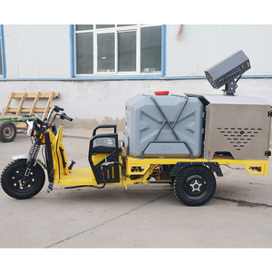 Camion de nettoyage électrique à trois roues haute pression 24V pour l'entretien municipal, pistolet à eau pour le lavage des sols, nouvelle énergie - Product Image 3