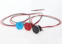 Sakelar Sentuh Piezo Anti Vandal Tekanan Tinggi Aluminium 16mm 19mm 22mm 25mm, Sakelar Sensor Sentuh Kuning Merah