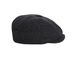 หมวกเด็กทรงไอวี่ลายทางสำหรับฤดูใบไม้ร่วงและฤดูหนาว หมวกทรงนิวส์บอยสำหรับเด็ก เพื่อความอบอุ่นและทันสมัย - Product Image 4