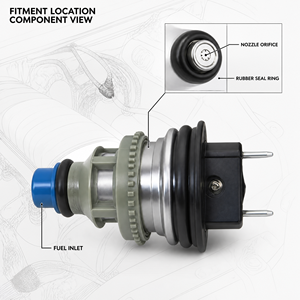 Injecteur de carburant automobile BREMENG, buse OEM 0280150698 en alliage d'aluminium, garantie de 6 mois, remplacement pour <span class=keywords><strong>Renault</strong></span> <span class=keywords><strong>Clio</strong></span> R19 - Product Image 6