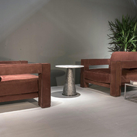 Hochwertiger moderner runder Marmor-Schlaftisch kleiner eleganter Couchtisch für Zuhause Wohnzimmer Schlafzimmer Bar Hotel usw