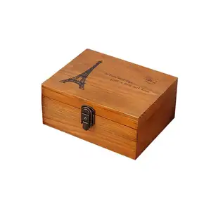 Holz Schmuck Box Holz Lagerung Box Organizer Geschenk Box