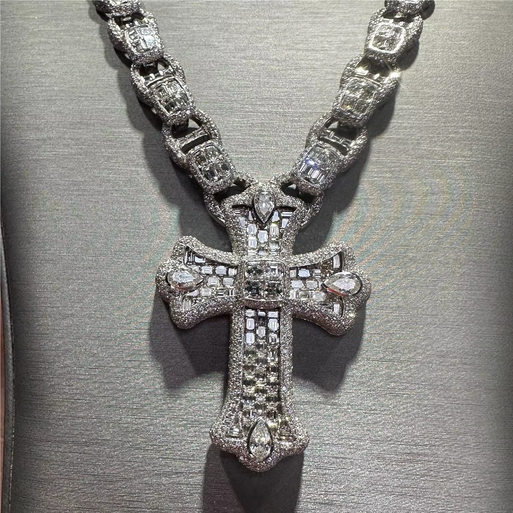 S925, Moissanite-White Gold