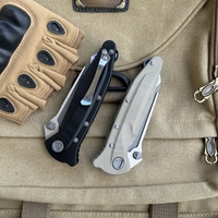 MICRO Delta G10 Griff D2 Klinge Keramiklager Taschenmesser Überlebens-EDC-Werkzeug Camping Jagd Utility Outdoor Klappmesser