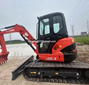 Mini pelle d'occasion bon marché 3.5 tonnes 5 tonnes 6 tonnes 6.5 tonnes 7 tonnes pelle kubota d'occasion à vendre prix en Chine - Product Image 2