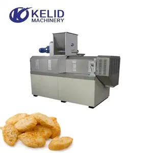 Twin Screw Crouton Chips Snack Food Extruder Processing Making Machine