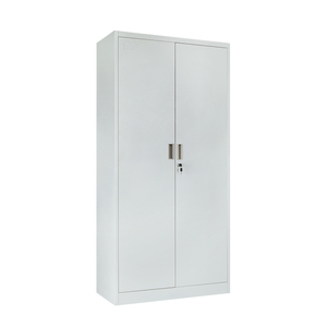Armoire de classement de bureau en gros, 2 portes battantes, en acier, avec 4 étagères - Product Image 2