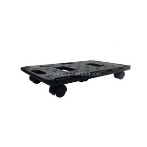 Chariot en plastique durable <span class=keywords><strong>de</strong></span> 100kg Chariot à main <span class=keywords><strong>de</strong></span> <span class=keywords><strong>transport</strong></span> <span class=keywords><strong>de</strong></span> <span class=keywords><strong>meubles</strong></span> robuste pour utilisation d'outils industriels Assemblage facile - Product Image 4