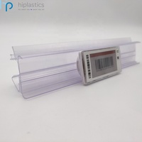 Hiplastics OANTLPHD Soporte de Precio para Riel ESL, Tira de Datos Electrónica, Fácil Instalación, Tamaño y Color Personalizables, Supermercado