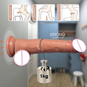 Realistischer Flüssigsilikon-Dildo in Übergröße, Sexspielzeug, Sexuelle Produkte zur Weiblichen Masturbation, Riesiges Sexspielzeug mit Saugnapf für Frauen - Product Image 6