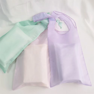 Fashion Durable Lace Organza Sheer Shopping Bags Organza Shopping Tote Eco Bag - Product Image 5
