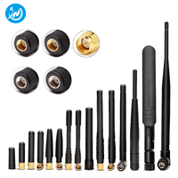 Antenne de communication polarisée verticalement en acier inoxydable 5dBi avec protection IP67 pour 5G, 4G LTE, WiFi, 2400-2500/5150-5850MHz, 5.8GHz
