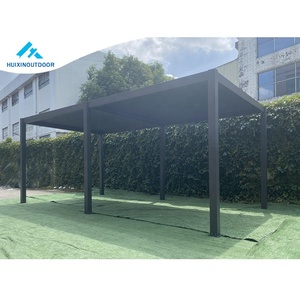 Vente de gazebo Arche d'extérieur Pergola murale de fête de luxe en aluminium Pergola d'extérieur réglable de luxe Demi-grande taille <span class=keywords><strong>Petit</strong></span> chinois - Product Image 3