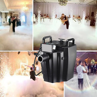 Machine à fumée basse de 3500W Machine à brouillard de glace sèche pour les fêtes de mariage