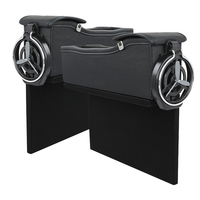 Organisateur de siège de voiture boîte de rangement de fente organisateur de voiture support de remplissage de fente pour portefeuille téléphone fente de poche accessoires de voiture