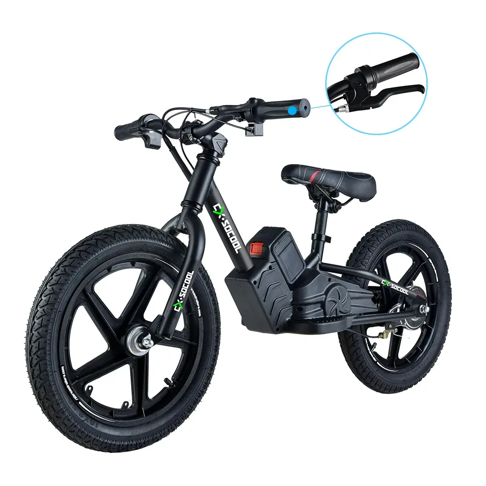 Socool Factory – nouveau modèle 2 en 1 pour enfants, voiture électronique pour bébés, vélo d'équilibre pour enfants