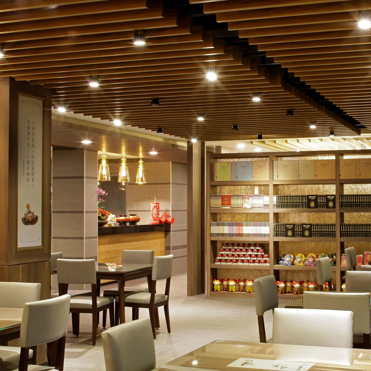 Yüksek kaliteli bambu fiber wallboard tavan otel ofis dükkanı otel dekorasyon için kullanılabilir