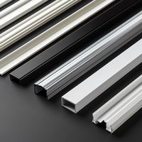 Profils PVC/UPVC sur mesure de type U/H, extrusion en usine, tuyaux en plastique avec service de découpe