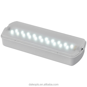 Luz LED de salida de emergencia contra incendios IP65 LED Emergencia 3 horas Batería recargable Lámpara de mamparo con Pictograma para salir - Product Image 1
