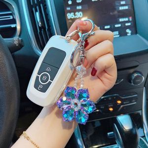 Crystal Snowflake Fashion Jewelry <b>Keychain</b> Car <b>Keychain</b> <b>Personalized</b> <b>Keychain</b> Women's Bag Pendant Cute Gift - Product Image 3