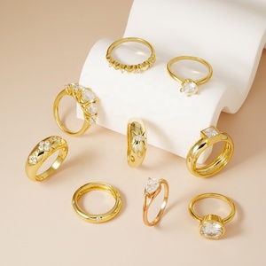 निर्माता थोक 925 स्टर्लिंग चांदी के फाइन मूसासानिट गहने सोने की प्लेटेड हुई थी महिलाओं के लिए शादी की हीरे की अंगूठी - Product Image 2