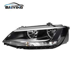 ไฟหน้ารถยนต์ Baiying 2012-2018 สำหรับ Jetta รุ่น 16D941005 & 16D941006 ทำจากพลาสติกสีดำ รุ่น US & ยุโรป อุปกรณ์เสริม - Product Image 4