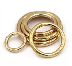 Кольца для ключей из натуральной латуни - Product Image 3