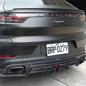 Bộ khuếch tán sợi Carbon hiệu suất cao cho xe Cayenne 2018 2023 nâng cấp các bộ phận cơ thể - Product Image 5