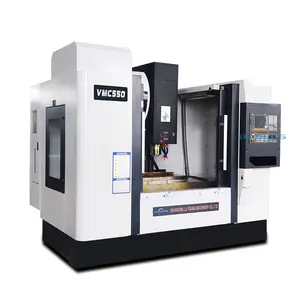 Vmc550 fabricantes melhores 4 aixs vertical cnc máquina de fresagem com ce