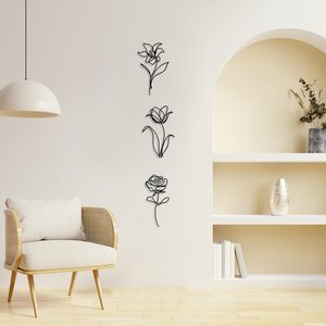 Vente chaude Simple Fer Décoration Murale Artisanat Nouveau pour <span class=keywords><strong>Amazon</strong></span> Independent Station Rose Tenture Murale <span class=keywords><strong>Bureau</strong></span> Décor & Accessoires - Product Image 5