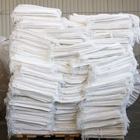 Sacs tissés en PP personnalisés imprimés pour ciment, sacs en polypropylène pour déchets 50 kg, sacs d'emballage 25 kg 100 kg, sacs unis en PP tissé