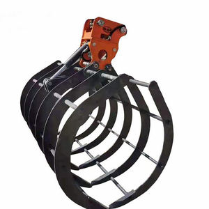 Nouvelle pelle hydraulique à grappin à bois efficace, accessoire de pompe, moteur, engrenage - pour pelles de 5 à 7 tonnes, mâchoire de 120x80x120 cm - Product Image 1