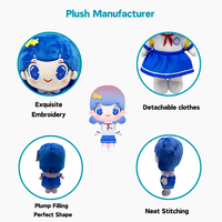 Jouets en peluche mascotte de football, jouets en peluche personnalisés, mascotte scolaire personnalisée, peluche sur mesure