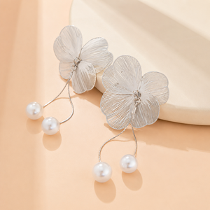 Dernières tendances : Boucles d'oreilles pendantes convertibles à pampilles brillantes en argent pour femme, créatives et élégantes - Product Image 2